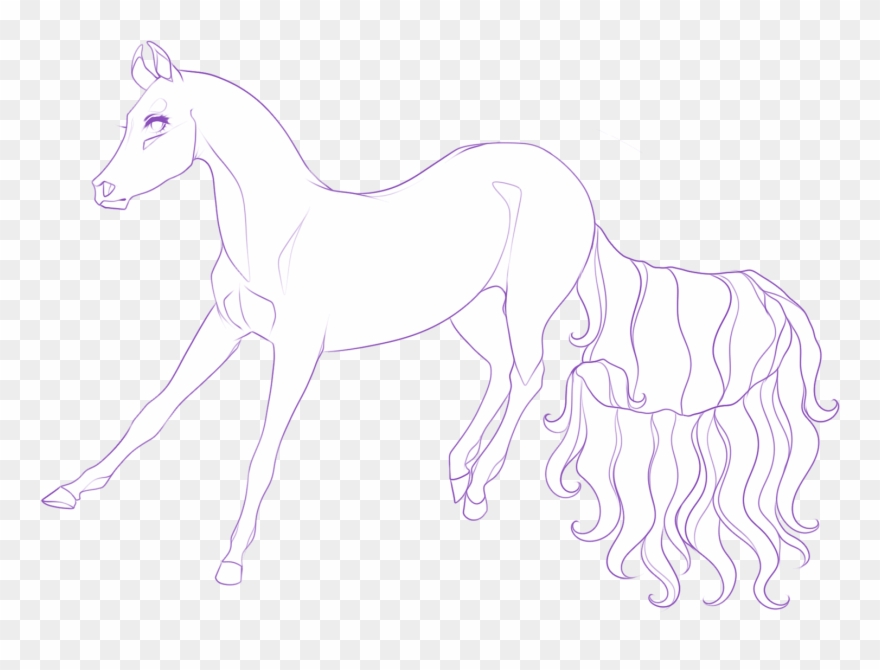 Unicorn Tail Long Spell By Crystaluniicorn Unicorn Clipart