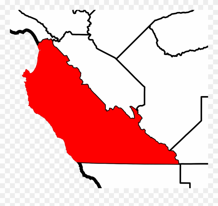 Monterey County California Adjacents Clipart