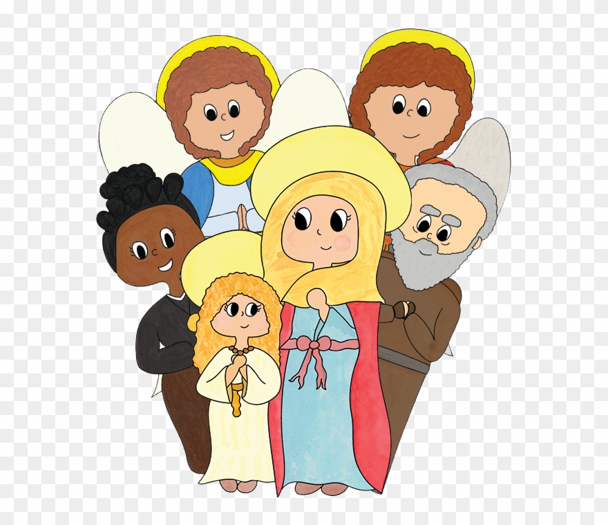 Fishing For Saints 3 China Cover Characters Clipart