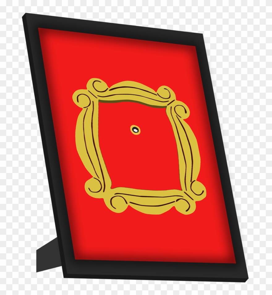 Framed Art, Friends Peephole Framed Art, Clipart