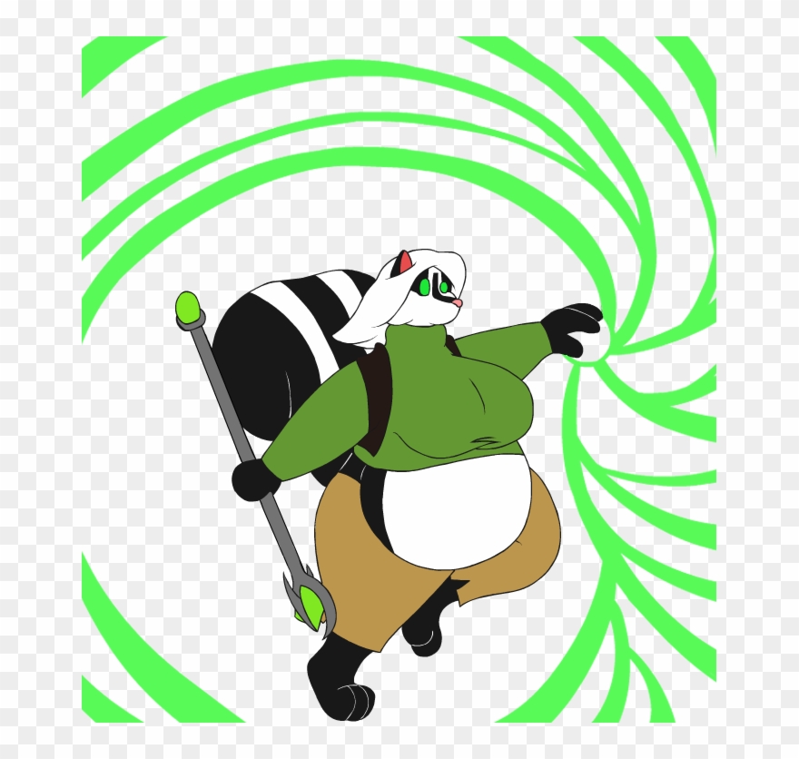 Skunk On A Mission Clipart