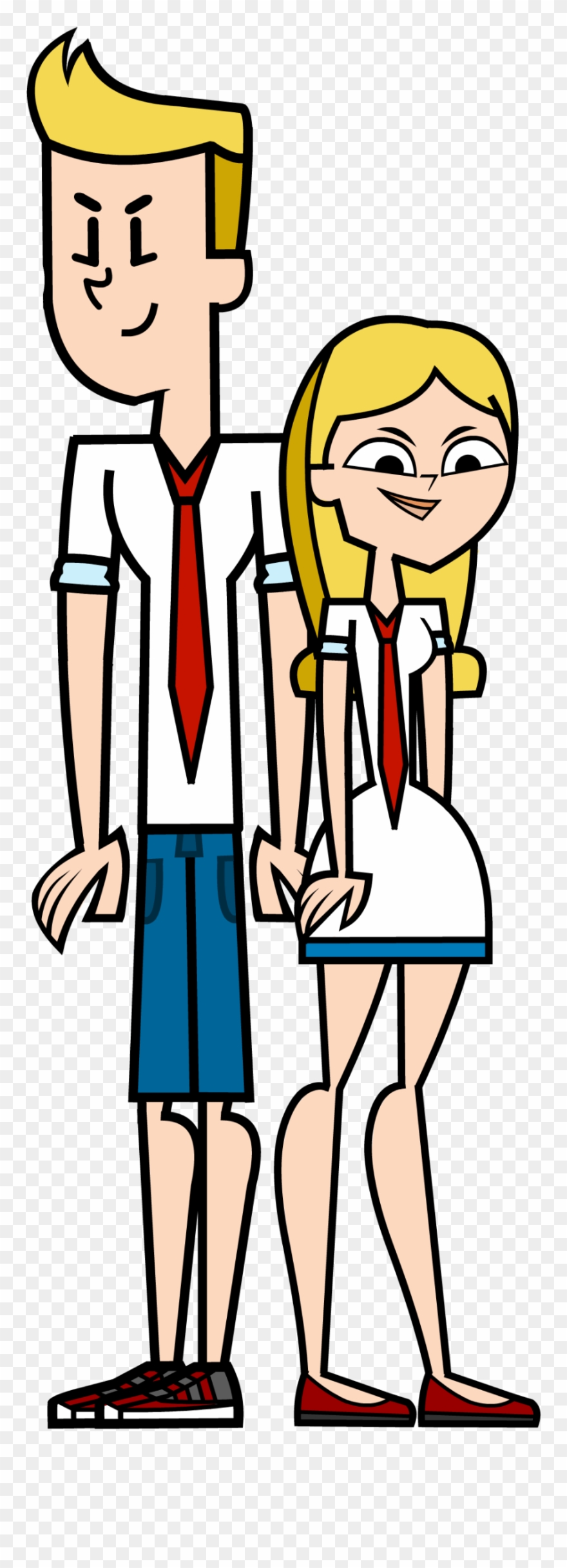 Chat And Jade New Pose Clipart