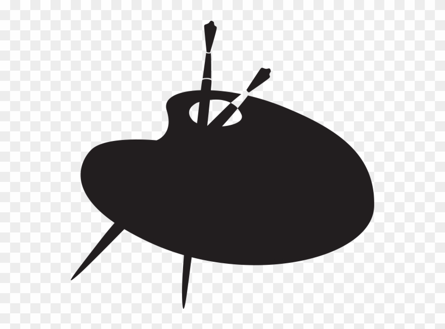 Sticker Palette De Peinture Clipart