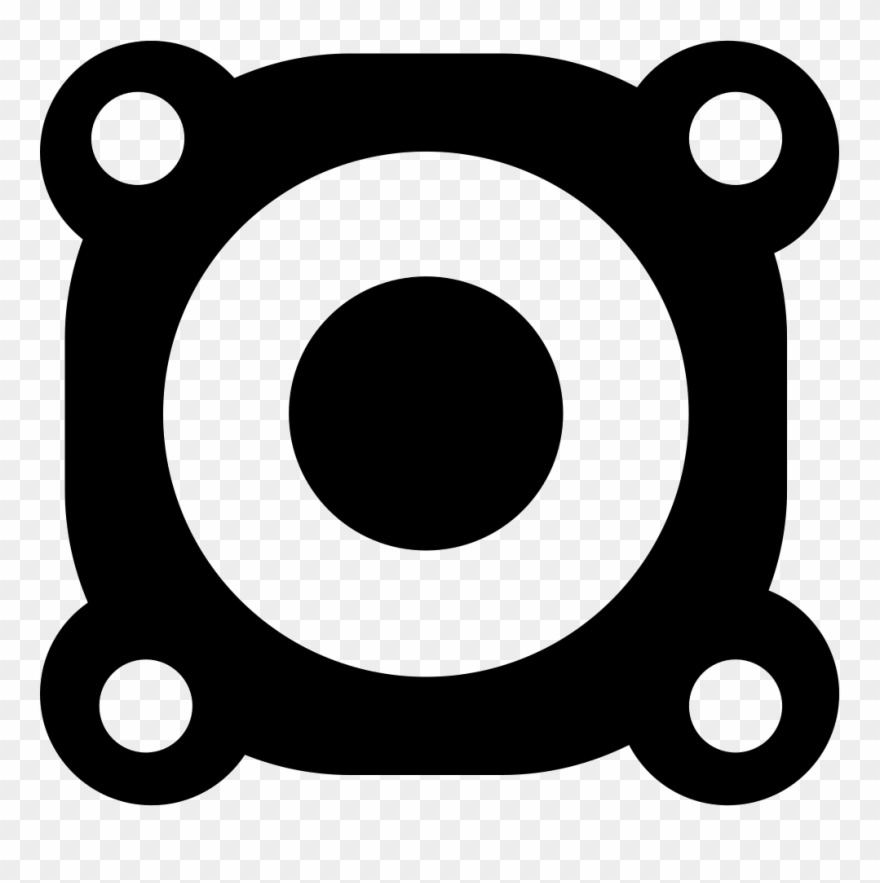 Woofer Speaker Comments Clipart