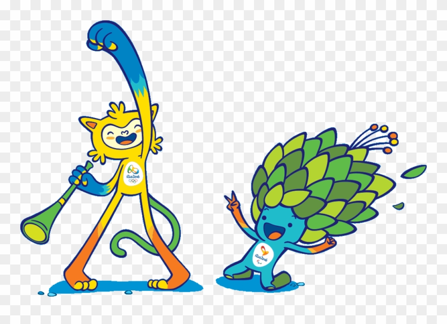 Vinicius And Tom Rio Mascots Clipart