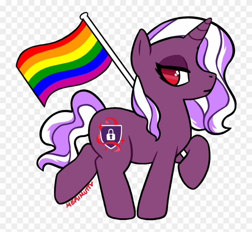 Secret Secure Pride Pony Clipart