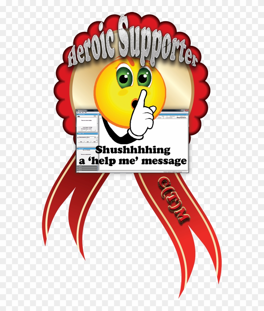 Here You Are, A Golden Rosette And Ribbon Clipart