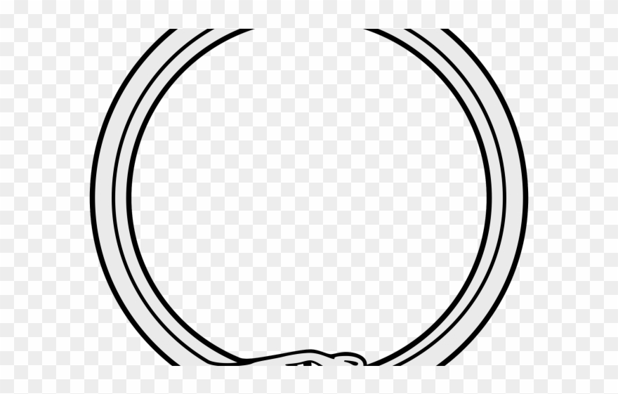 Ouroboros Clipart Tribal - Png Download