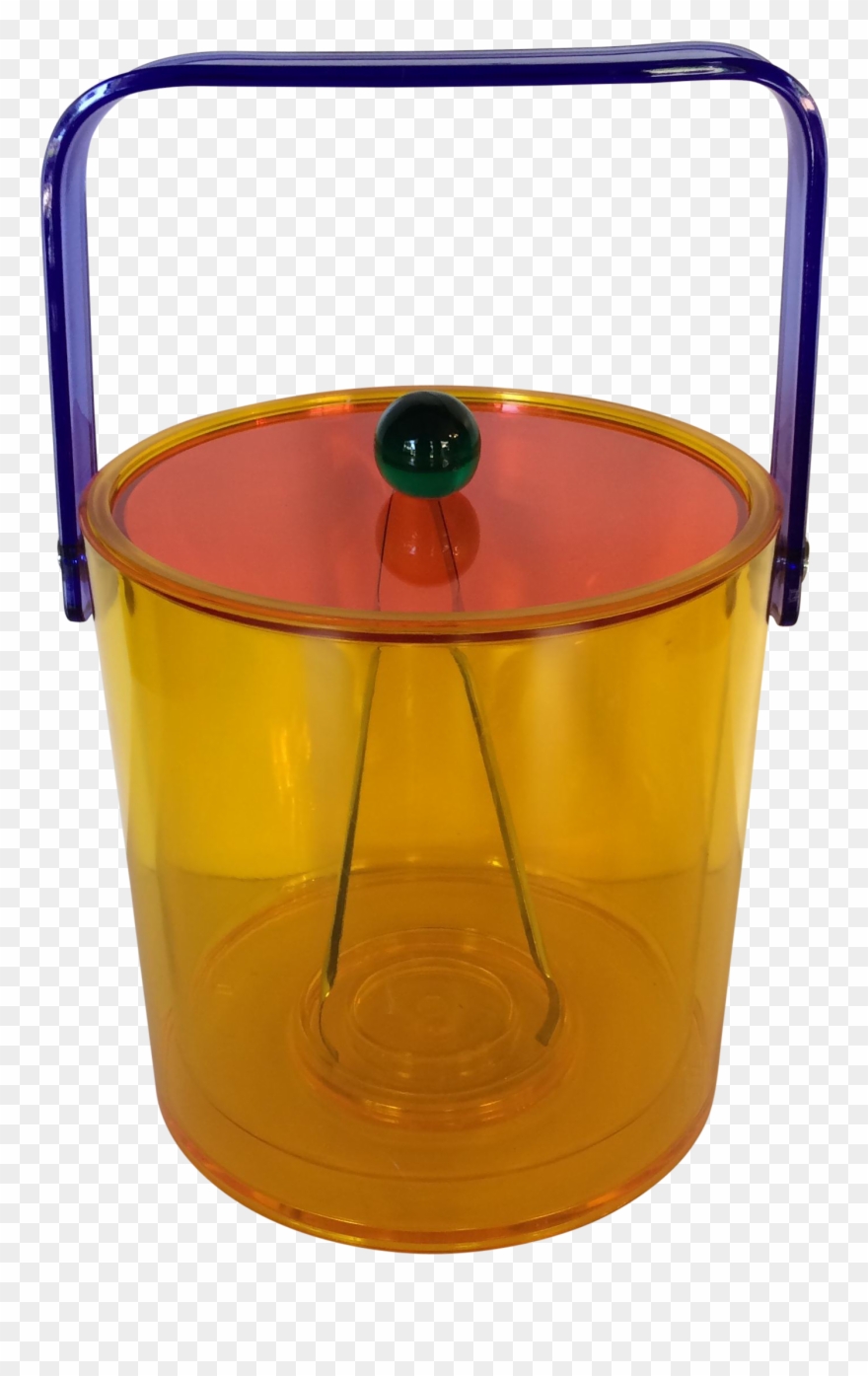 Bucket Transparent Yellow Clipart