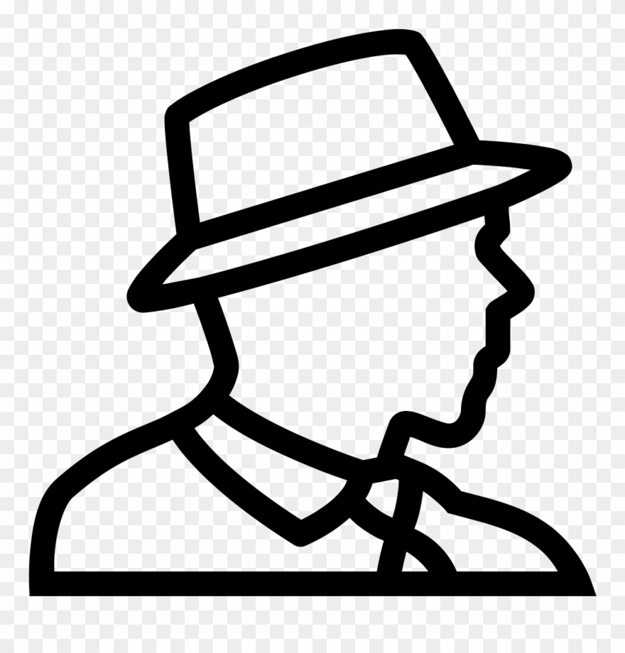 Portrait Mode Male Icon Clipart