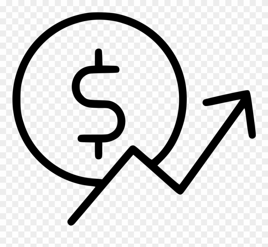 Money Increase Sign Svg Clipart