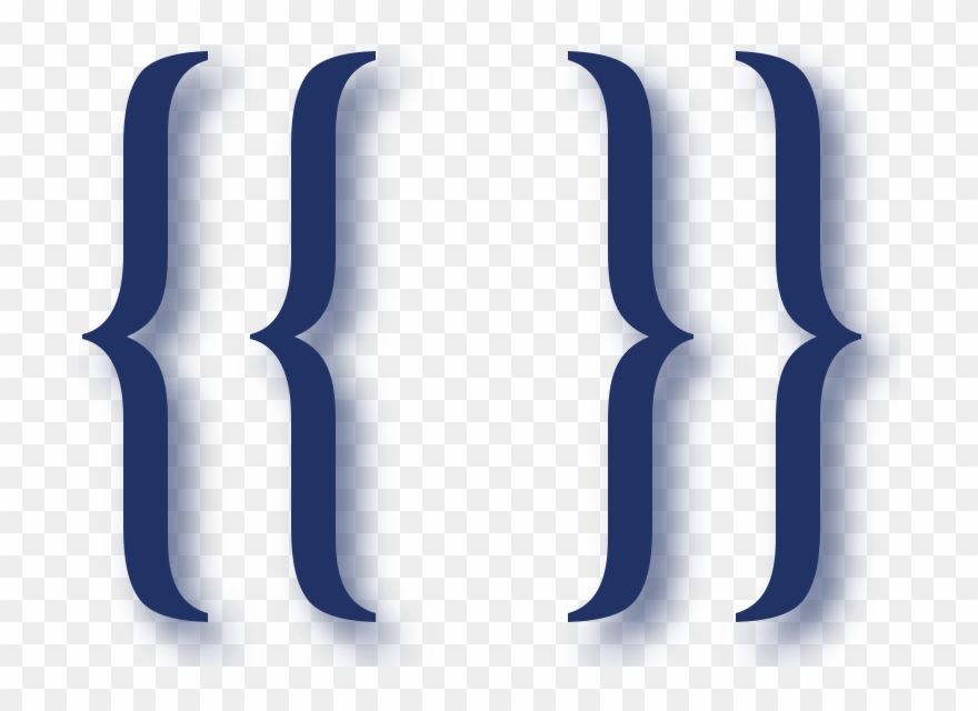 Fichier - Curly Brackets - Svg Clipart (#2237924) - PinClipart
