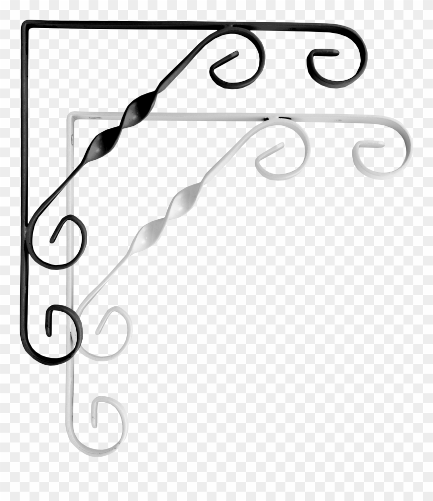 Hanging Basket Bracket Clipart