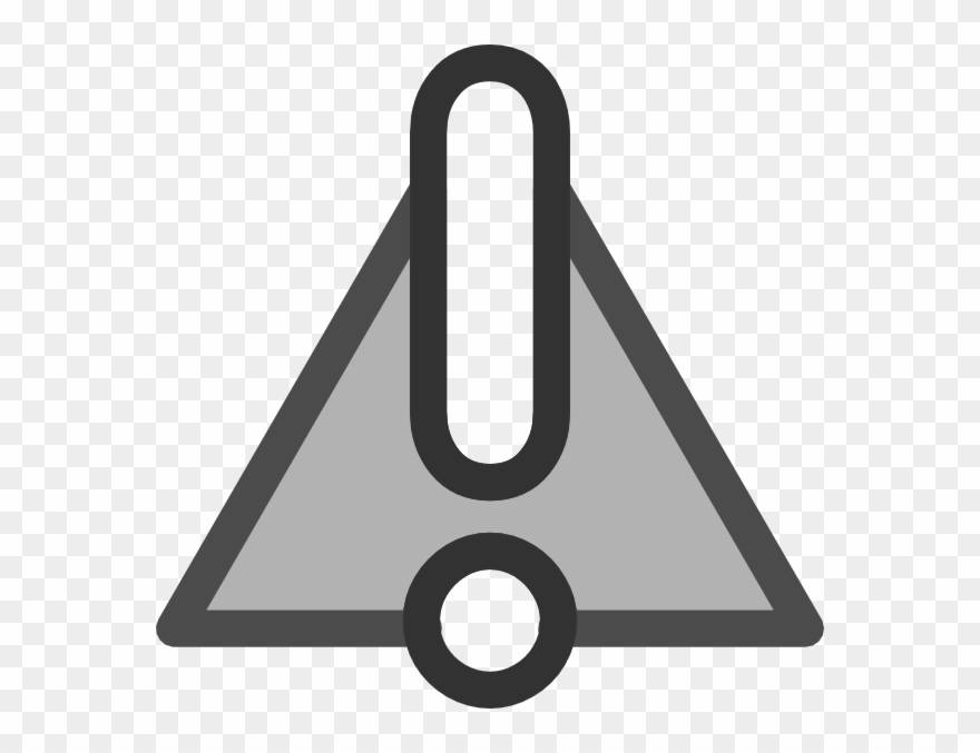 This Free Clip Arts Design Of Warning Symbol - Png Download