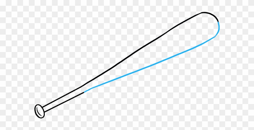 How To Draw Baseball Bat Clipart