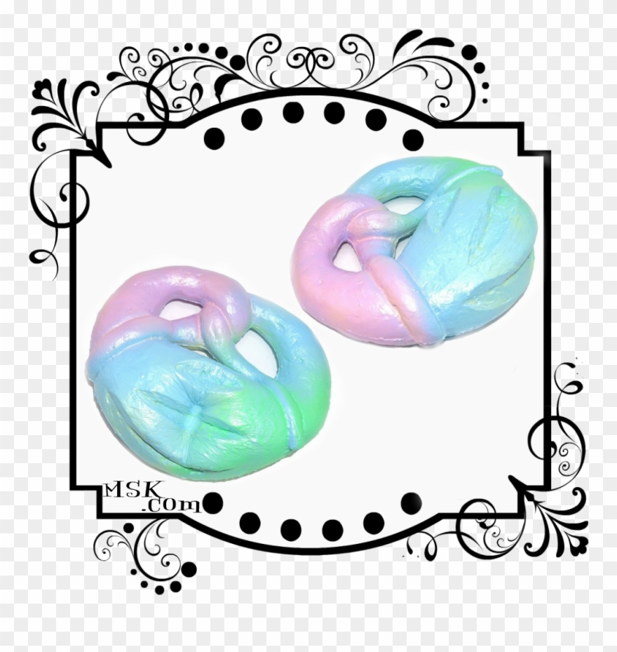 Kiibru Jumbo Pretzel Squishy Clipart