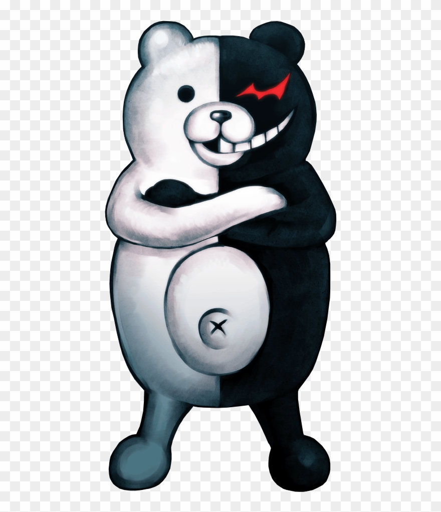 Monokuma Killing Game Host, Self-proclaimed Headmaster, Clipart