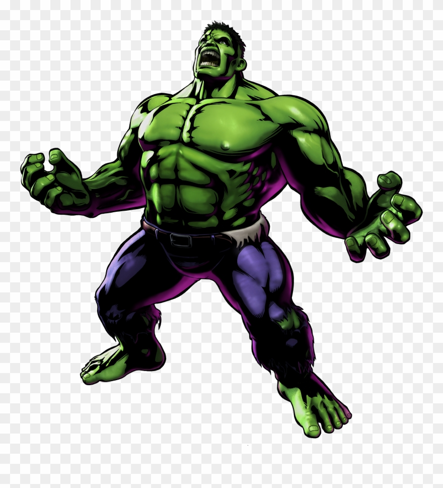 Hulk Umvc3 Official Render Art Clipart