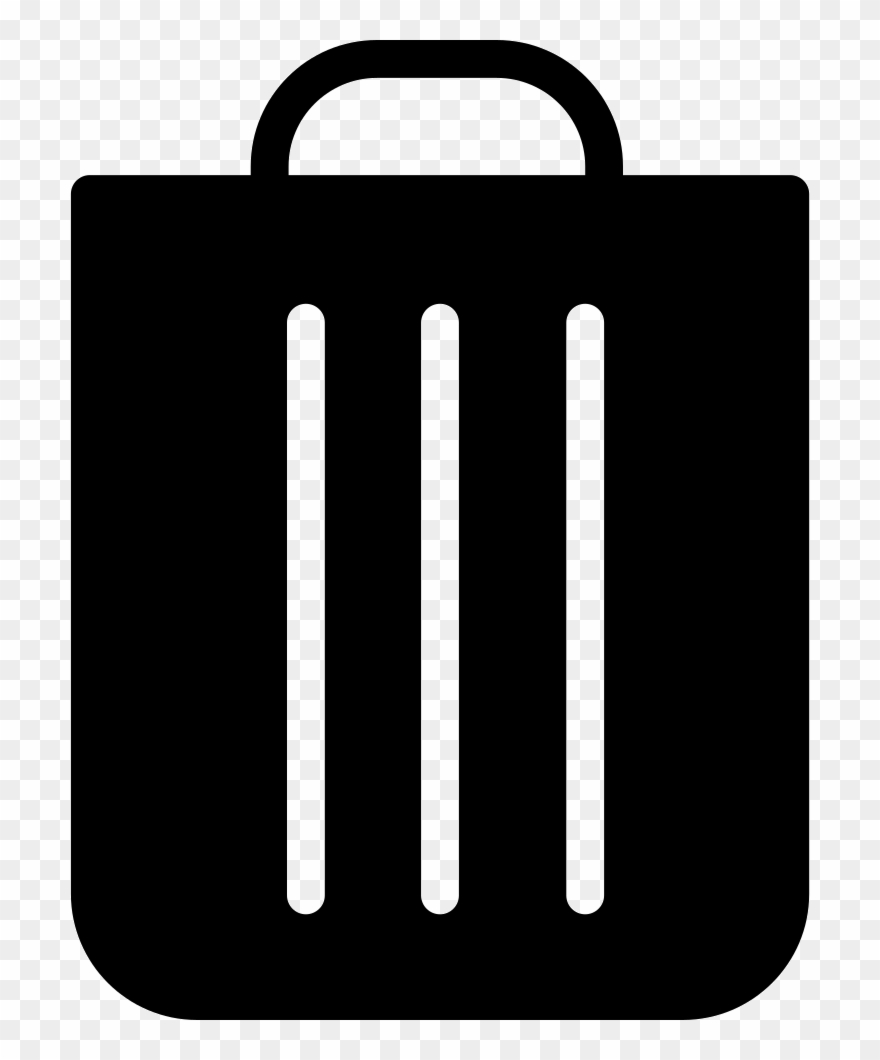 Trash Bin With Handle Comments Clipart