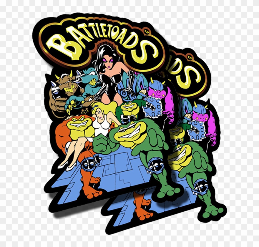 Battletoads Side Art Clipart