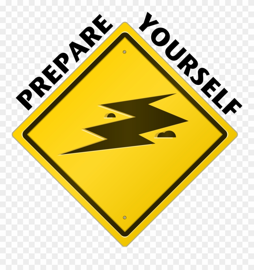 Earthquake Clipart Prepared - Png Download