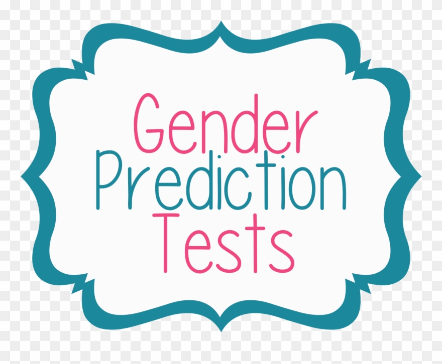 Gender Prediction Tests Clipart
