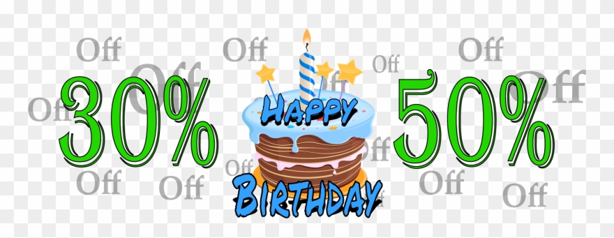 Coupon Birthday Clipart