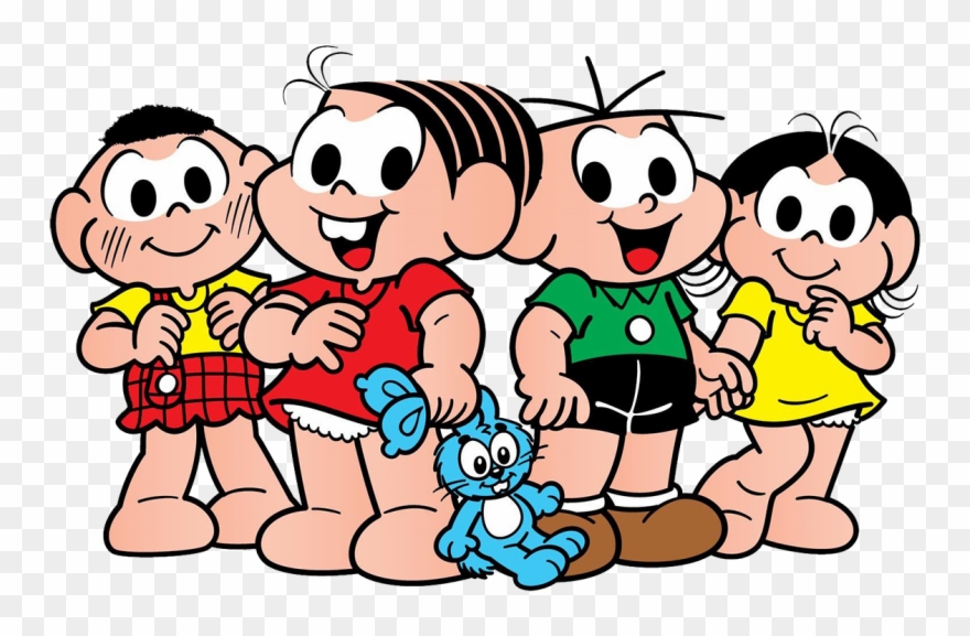 Convite Animado Turma Da Mônica Clipart