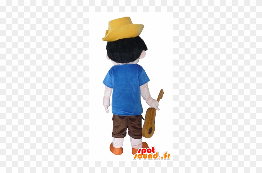 Pinocchio Mascot, Famous Cartoon Character Clipart