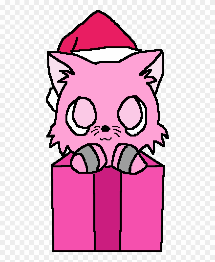 Me As A Christmas Kitty Clipart