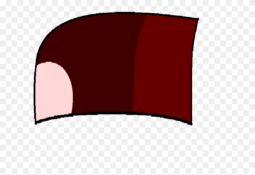 Frowning Mouth Open 3 Clipart