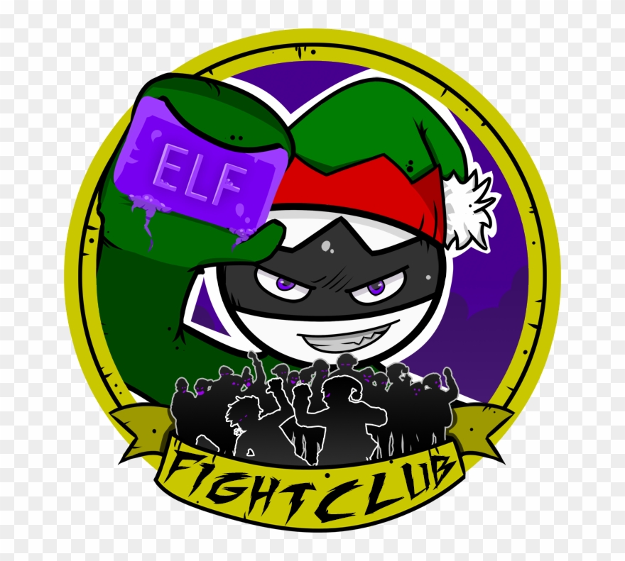 Welcome To Elf Fight Club Clipart