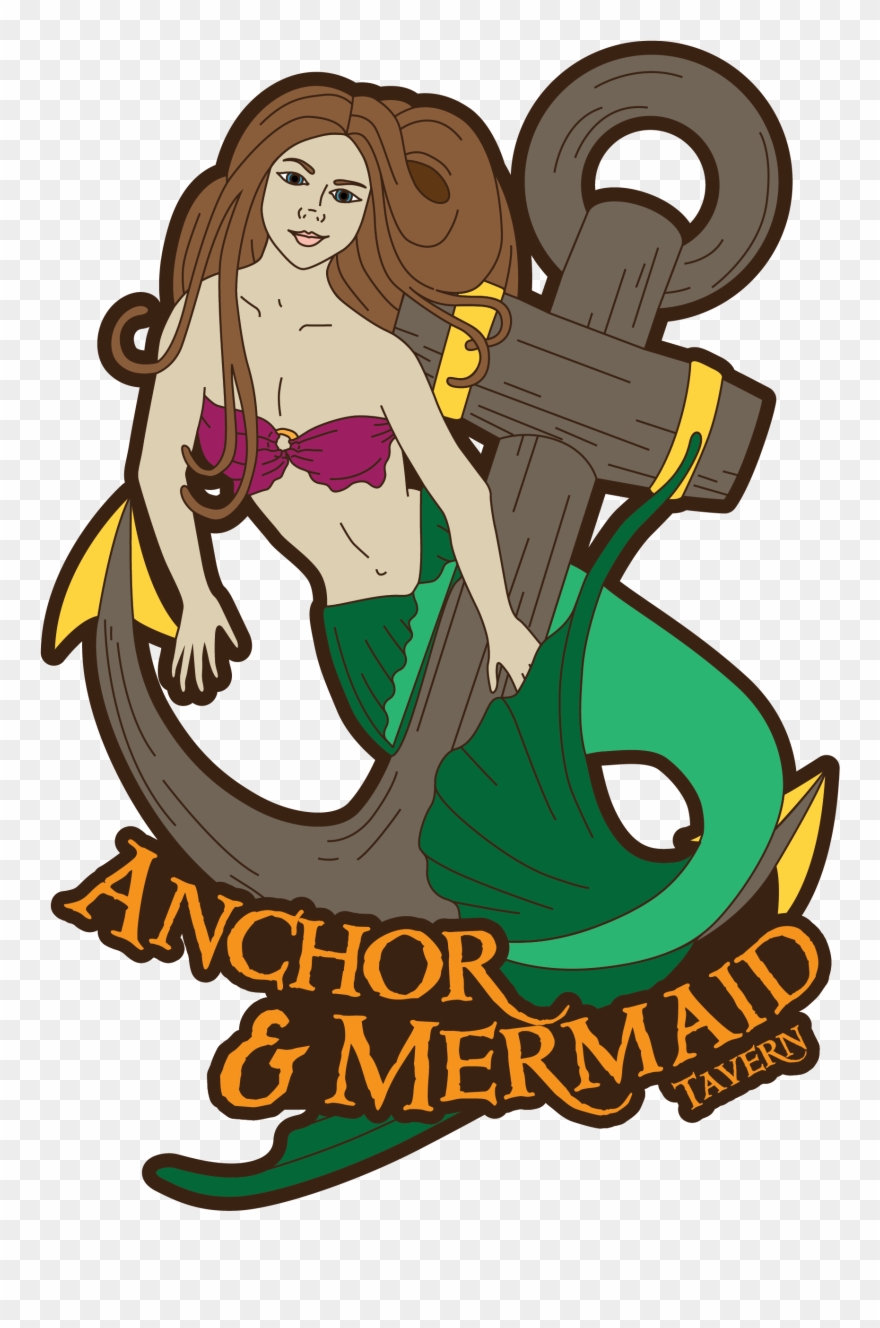 Anchor & Mermaid Tavern Clipart