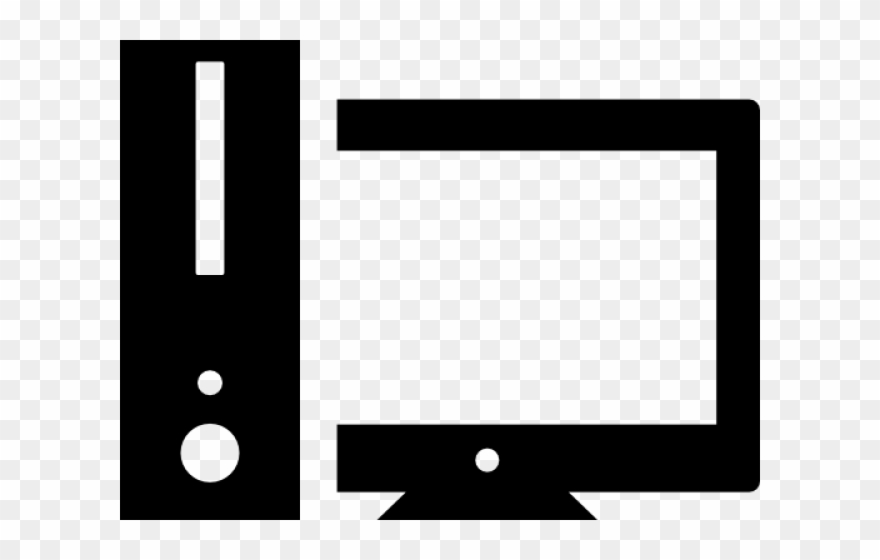 Computer Pc Clipart Computer Data - Png Download