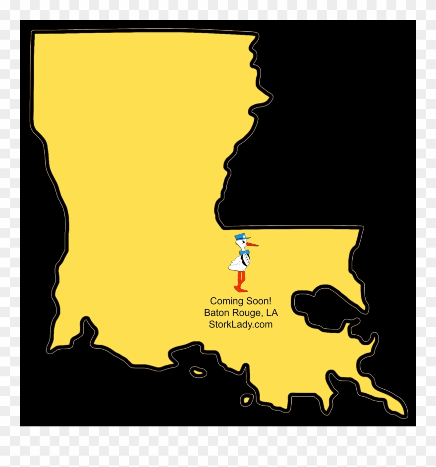 Louisiana, Map Louisiana Clipart