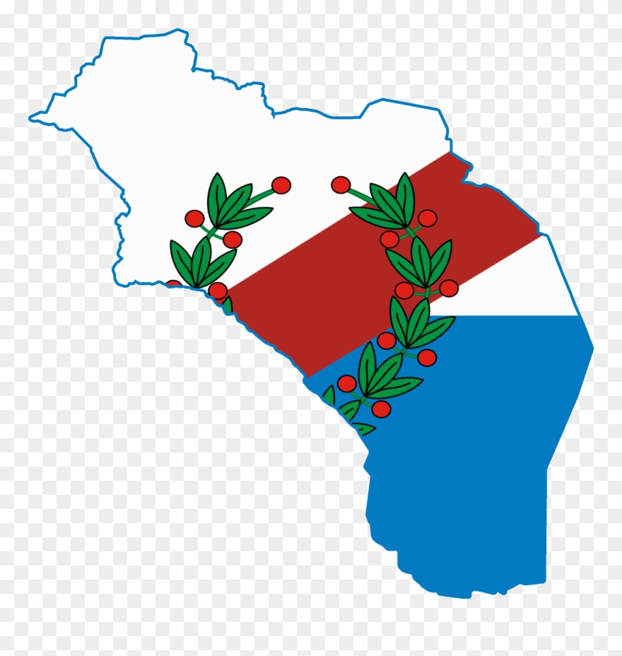 Flag Map Of La Rioja Clipart
