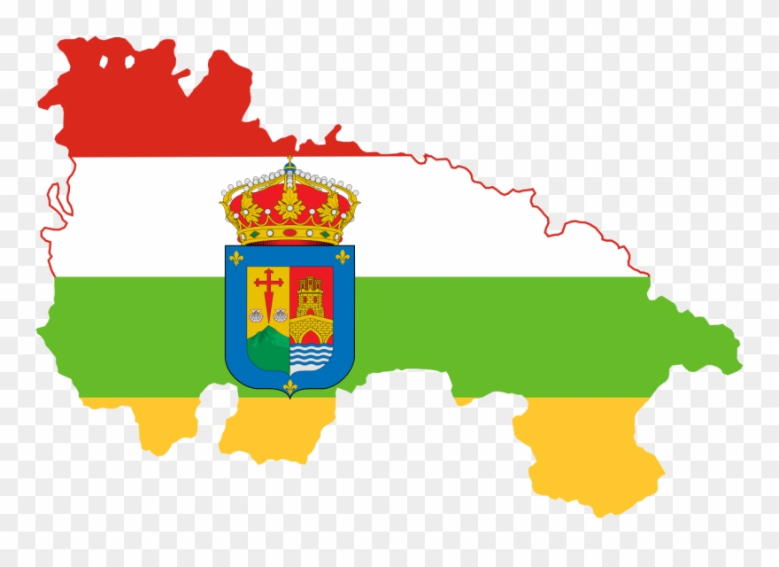 Flag Map Of La Rioja Clipart