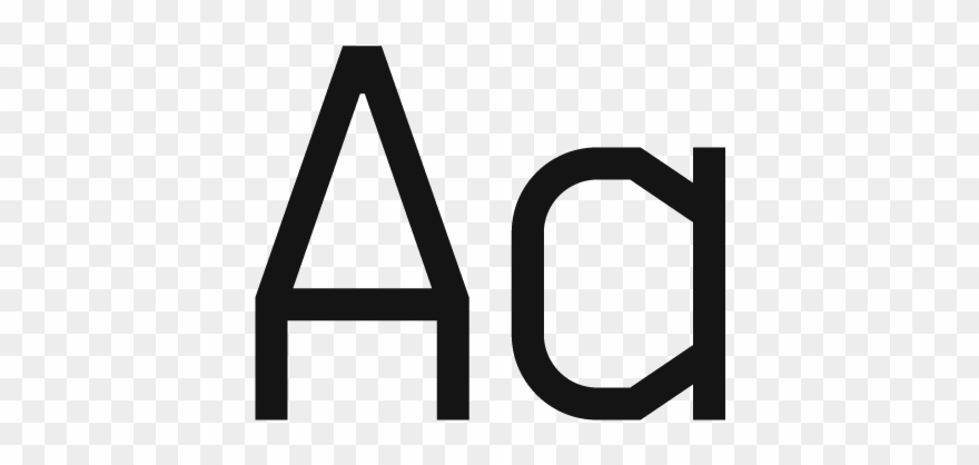 A Graphic Monospace Font Clipart