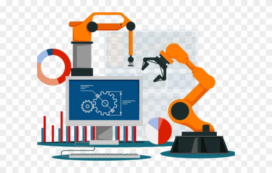 Factory Clipart Industrialization - Png Download