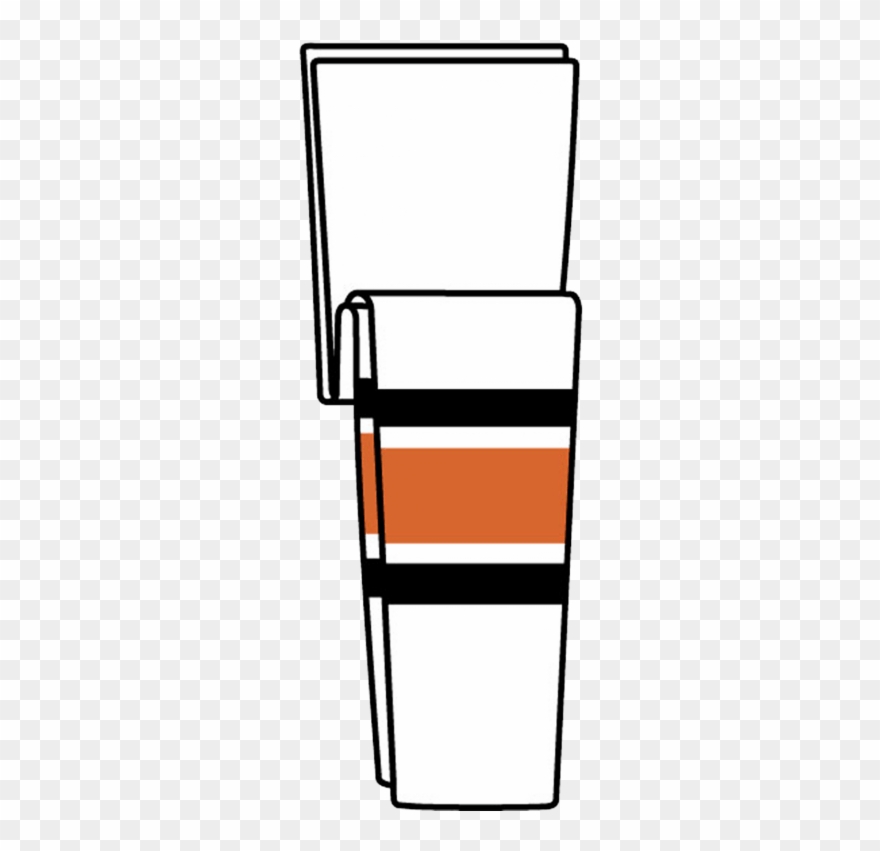 Knit Retro Nhl Pattern Socks Clipart