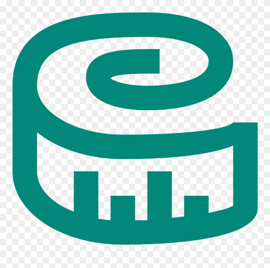 Sewing Tape Measure Icon Clipart
