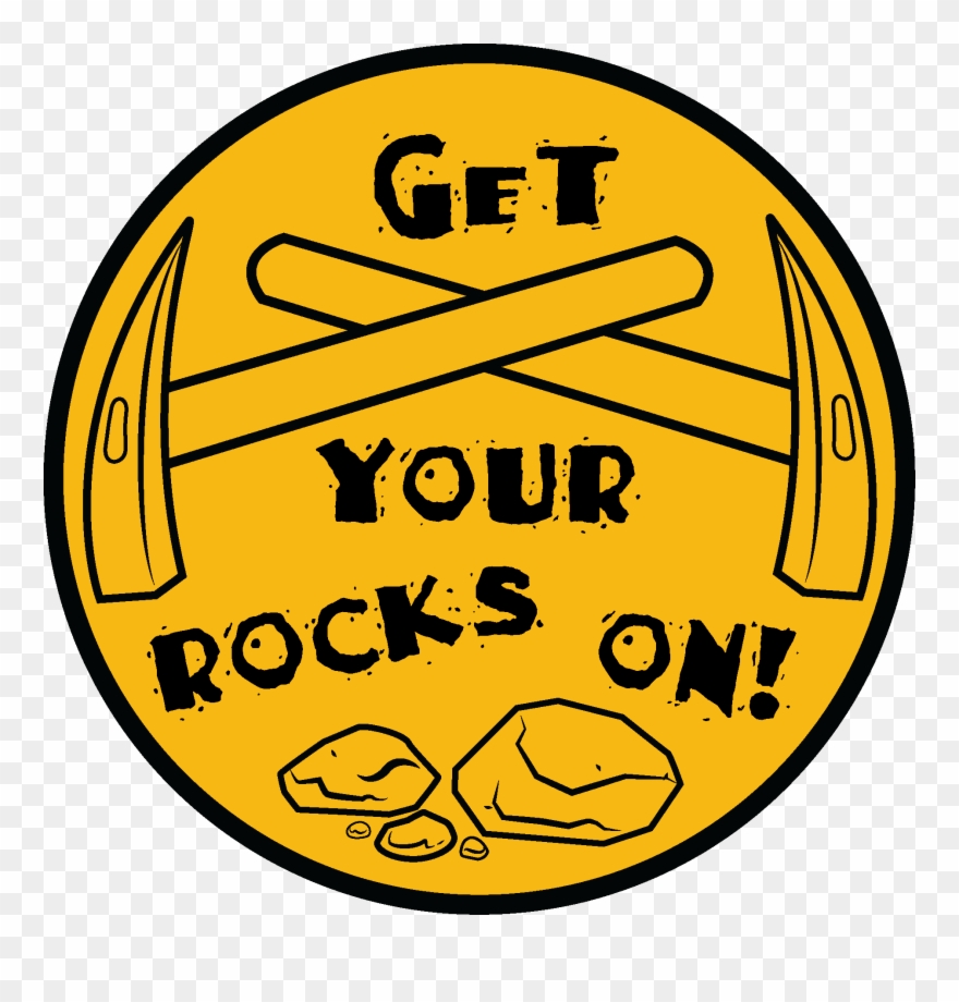 Get Your Rocks On Sticker Clipart