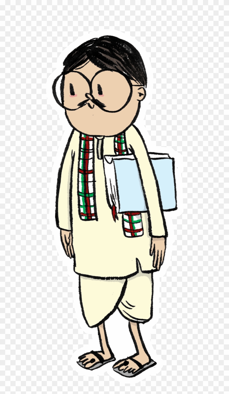 Indian Clipart Dad - Png Download