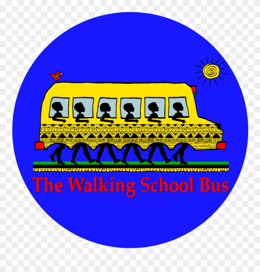 The Walking School Bus Habitats, Schools, Childrens Clipart