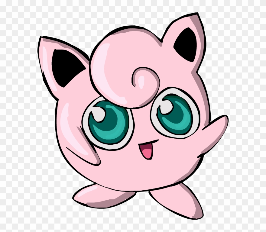 Jigglypuff Back Air Png Clipart