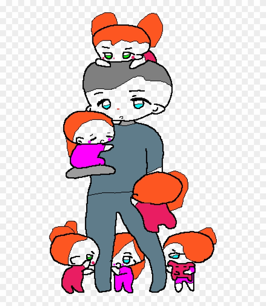 Save Brennad From His Growing Up Sisters Clipart