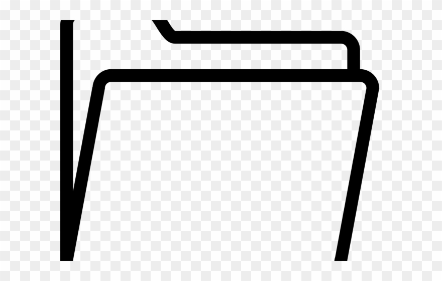 Folder Clipart Open School - Png Download