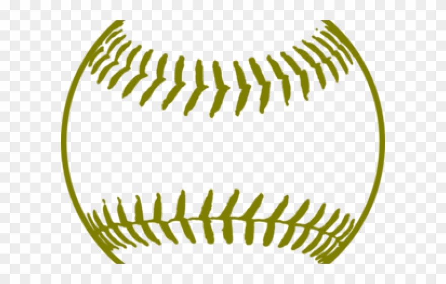 Gold Clipart Baseball - Png Download