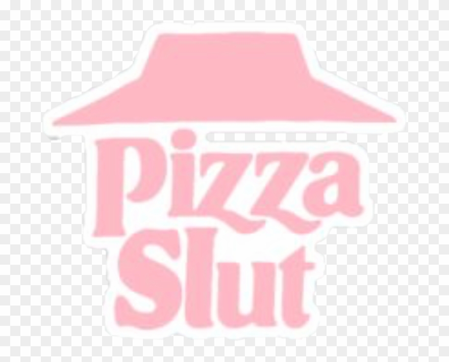 Pizza Pizzahut Pizzaslut Sticker Pink Aestetic Freetoed Clipart