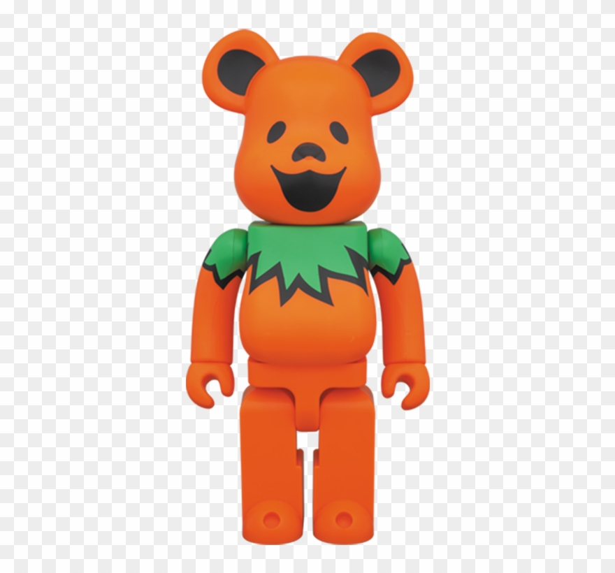 Be@rbrick 400% Grateful Dead Dancing Bear Clipart
